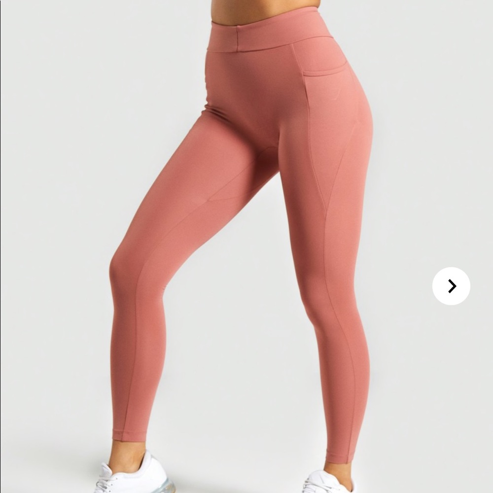 Gymshark Sculpt Leggings- Deep Blush